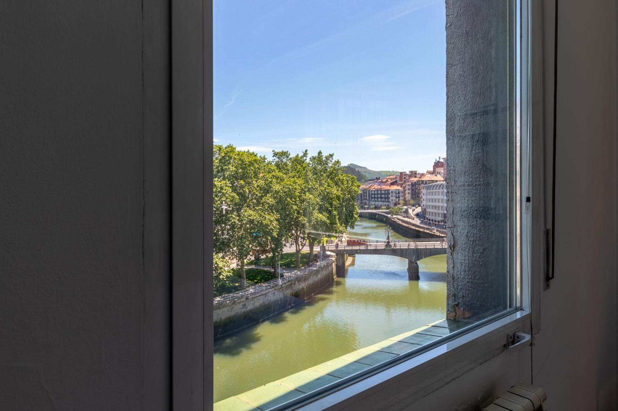 Apartamento Con Vistas A La Ria Bilbao Exterior foto
